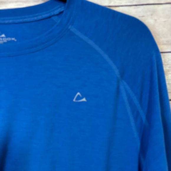 PARADOX Blue Merino Wool Blend Long Sleeve Top M - Picture 2 of 7